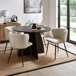 Mandy Dining Chair, Boucle 21 Mandy Dining Chair, Boucle -Habitat Store 30890232 alt01