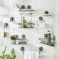 2 Tier Wire Suction Caddy -Habitat Store 30890439 alt09