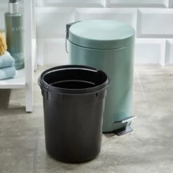 3 Litre Bathroom Bin 38 3 Litre Bathroom Bin -Habitat Store 30890728 alt01