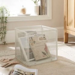 Wire Mesh Storage Box 14 Wire Mesh Storage Box -Habitat Store 30890952