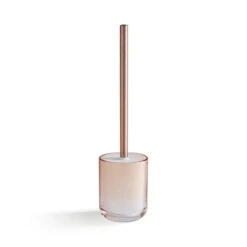 Ombre Apricot Glass Toilet Brush -Habitat Store 30890974 alt02