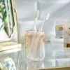 Ombre Apricot Glass Toothbrush Holder 2 Ombre Apricot Glass Toothbrush Holder -Habitat Store 30890980