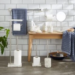 Terrazzo Natural Toothbrush Holder 9 Terrazzo Natural Toothbrush Holder -Habitat Store 30890981 alt09