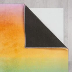 Ombre Horizontal Supersoft Faux Fur Rug -Habitat Store 30891148 alt02