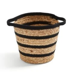 Rope And Water Hyacinth Storage Basket -Habitat Store 30891209 alt02