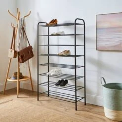 8 Tier Metal Shoe Rack
