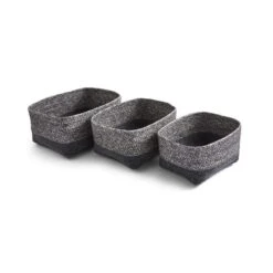 Set Of 3 Monochrome Industrial Baskets -Habitat Store 30891246 alt04