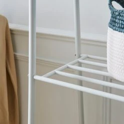Multifunctional Metal Clothes Rail With Shelves -Habitat Store 30891260 alt01