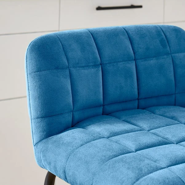 Caden Counter Height Bar Stool, Velvet 12 Caden Counter Height Bar Stool, Velvet - Image 10