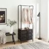 Clothes Rail With Fabric Drawers -Habitat Store 30891272