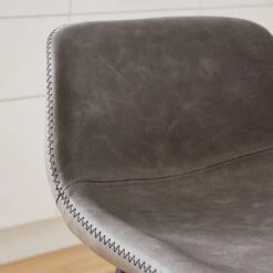 Jayden Counter Height Bar Stool, Faux Leather -Habitat Store 30891309 alt02