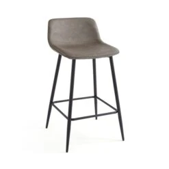 Jayden Counter Height Bar Stool, Faux Leather -Habitat Store 30891309 alt05