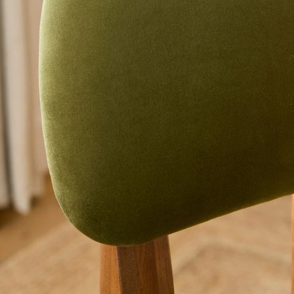 Adelita Dining Chair, Velvet 5 Adelita Dining Chair, Velvet - Image 3