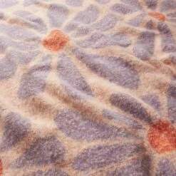 Retro Flower Mohair Throw 130cm X 180cm -Habitat Store 30891365 alt02