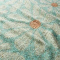 Retro Flower Mohair Throw 130cm X 180cm -Habitat Store 30891367 alt02