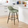 Radleigh Bar Stool, Velvet -Habitat Store 30891416