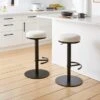 Jesper Adjustable Height Bar Stool, Boucle 1 Jesper Adjustable Height Bar Stool, Boucle -Habitat Store 30891492