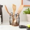 Acacia Black Utensil Pot -Habitat Store 30891733