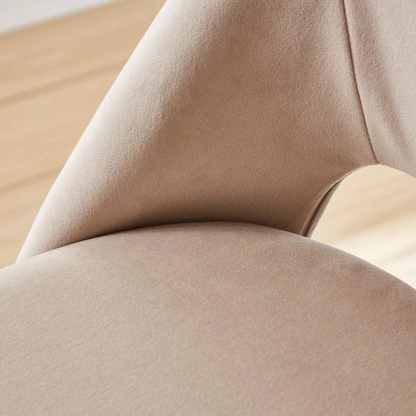 Jonas Adjustable Height Bar Stool, Velvet 5 Jonas Adjustable Height Bar Stool, Velvet - Image 3