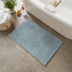 Ultimate 100% Recycled Polyester Anti Bacterial Bath Mat -Habitat Store 30892307