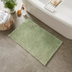 Ultimate 100% Recycled Polyester Anti Bacterial Bath Mat -Habitat Store 30892308