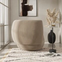 Lozenge Velvet Swivel Occasional Chair 13 Lozenge Velvet Swivel Occasional Chair -Habitat Store 30892653 alt02