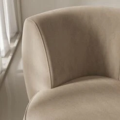 Lozenge Velvet Swivel Occasional Chair 14 Lozenge Velvet Swivel Occasional Chair -Habitat Store 30892653 alt03