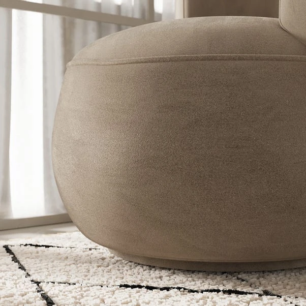 Lozenge Velvet Swivel Occasional Chair 8 Lozenge Velvet Swivel Occasional Chair - Image 6