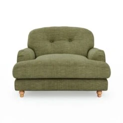 Martha Faux Linen Snuggle Chair 37 Martha Faux Linen Snuggle Chair -Habitat Store 30892918 alt07