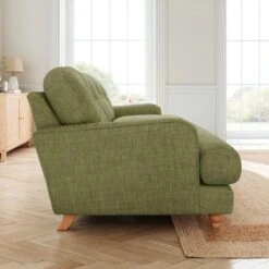 Martha Faux Linen 3 Seater Sofa -Habitat Store 30892920 alt02