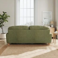 Martha Faux Linen 3 Seater Sofa -Habitat Store 30892920 alt03