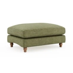 Martha Slub Faux Linen Footstool -Habitat Store 30892925 alt06