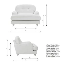 Martha Faux Linen Snuggle Chair 30 Martha Faux Linen Snuggle Chair -Habitat Store 30892926 alt09