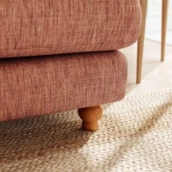 Martha Slub Faux Linen Corner Chaise Sofa -Habitat Store 30892932 alt04