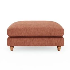Martha Slub Faux Linen Footstool -Habitat Store 30892933 alt07