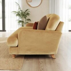 Martha Vintage Velvet 3 Seater Sofa -Habitat Store 30892936 alt02