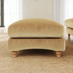 Martha Vintage Velvet Footstool 29 Martha Vintage Velvet Footstool -Habitat Store 30892941 alt01