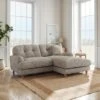 Martha Chunky Chenille Corner Chaise Sofa -Habitat Store 30892980