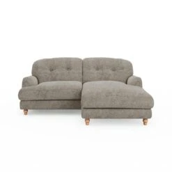 Martha Chunky Chenille Corner Chaise Sofa -Habitat Store 30892980 alt05