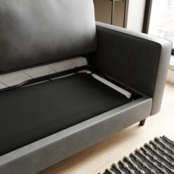 Zoe Faux Leather 3 Seater Double Sofa Bed -Habitat Store 30893179 alt03