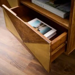 Zadie Corner TV Unit For TVs Up To 42", Mango Wood -Habitat Store 30893737 alt04