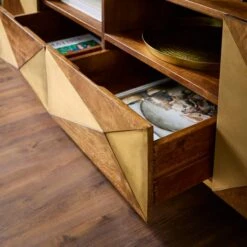 Zadie Extra Wide TV Unit For TVs Up To 80", Mango Wood -Habitat Store 30893738 alt04