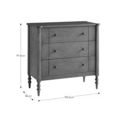 Ratcliffe 3 Drawer Chest 15 Ratcliffe 3 Drawer Chest -Habitat Store 30893855 alt09