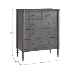 Ratcliffe 5 Drawer Chest 15 Ratcliffe 5 Drawer Chest -Habitat Store 30893856 alt09