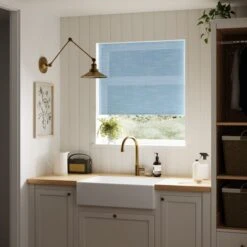 Semi Sheer Texture Roller Blind -Habitat Store 30893987
