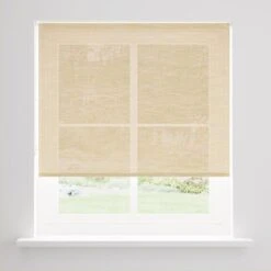 Semi Sheer Texture Roller Blind -Habitat Store 30893996 alt02