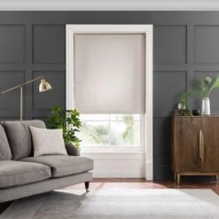 Satin Blackout Roller Blind -Habitat Store 30894035