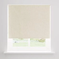Linen Mix Blackout Roller Blind -Habitat Store 30894043 alt02