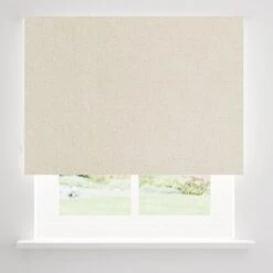 Linen Mix Blackout Roller Blind -Habitat Store 30894043 alt03