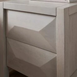 Watkins 2 Drawer Grey Wash Bedside Table, Mango Wood 16 Watkins 2 Drawer Grey Wash Bedside Table, Mango Wood -Habitat Store 30894112 alt05